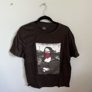 Large Urban Planet Black Graphic Tee